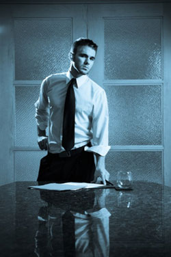 Chris Connell is blue