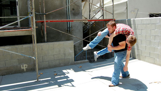 Hero Training: Fireman's Carry