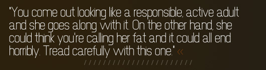 Cheap Date Inset Article quote - tread carefully with this one