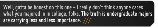 Levit inset 2 Article Text - The truth is undergraduate degrees are holding less and less importance