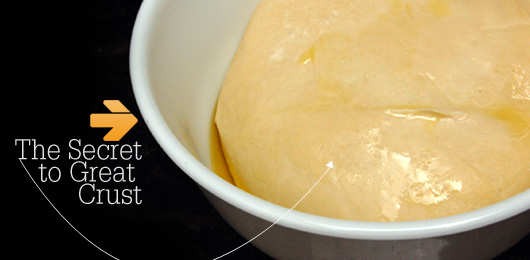 Pizza dough The secret to great pizza crust