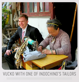 Indochino tailor Founder of Indochino