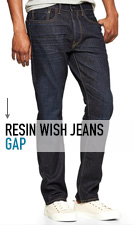 Gap Jeans Gap resin wash jeans