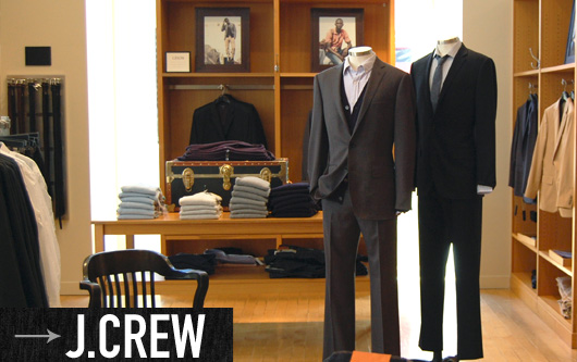 J.Crew men J.Crew men in store