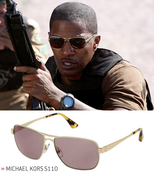 Michael Kors The Kingdom Jamie Foxx Kingdom sunglasses