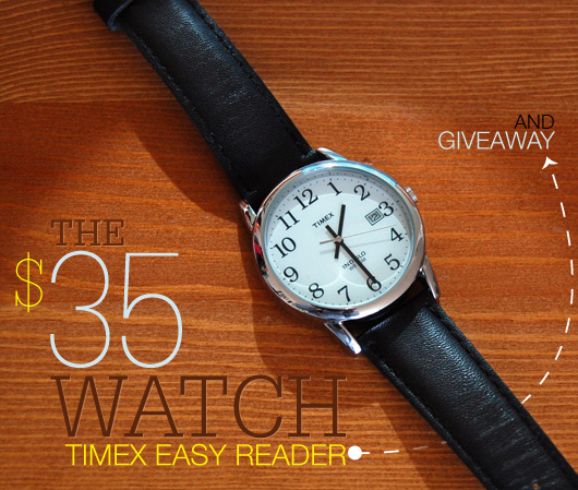 The $35 Watch: Timex Easy Reader