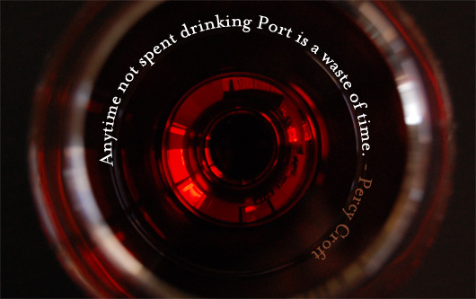 port port wine quote on bottle