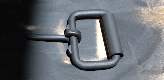 paint buckle Spray painting belt buckle
