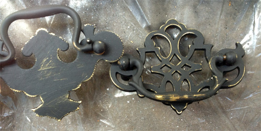 Pulls Spray painting dresser pulls