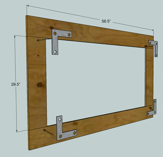 3d 3d rendering of frame assembly