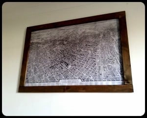 LA1909 Reader map and frame