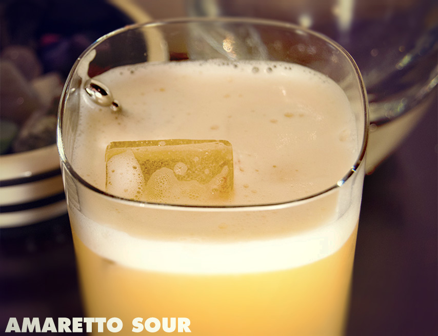 Amaretto Sour Cocktail