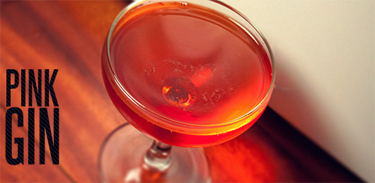 The Pink Gin Cocktail Recipe: A Bitter Herbal Gin Cocktail