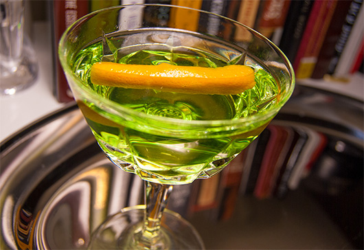 Shamrock cocktail