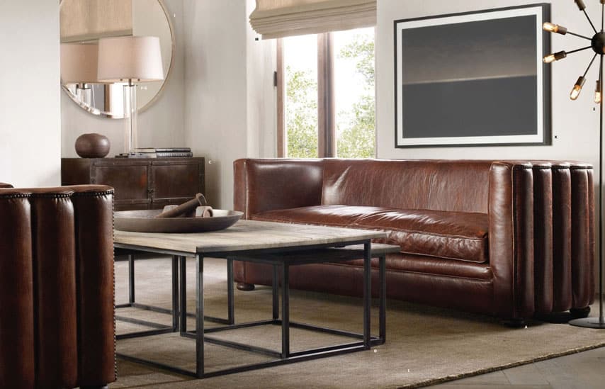 resotration hardware living room furnishing