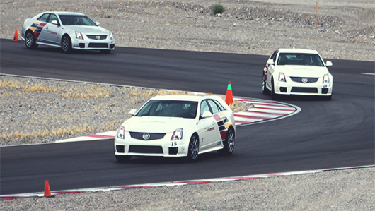 A car driving on a road