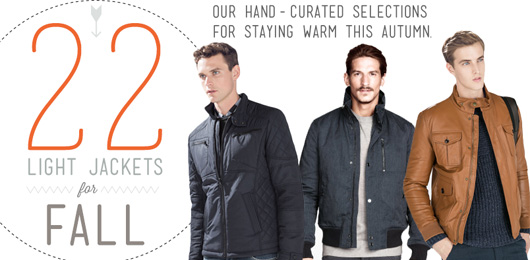 22 Light Jackets for Fall