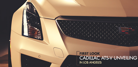 First Look: The Cadillac ATS-V Unveiling in Los Angeles
