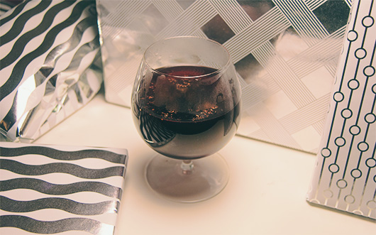 Negus cocktail holiday cocktail