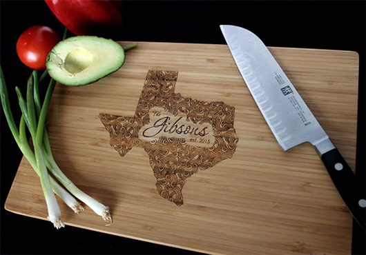 Personalized cutting board
