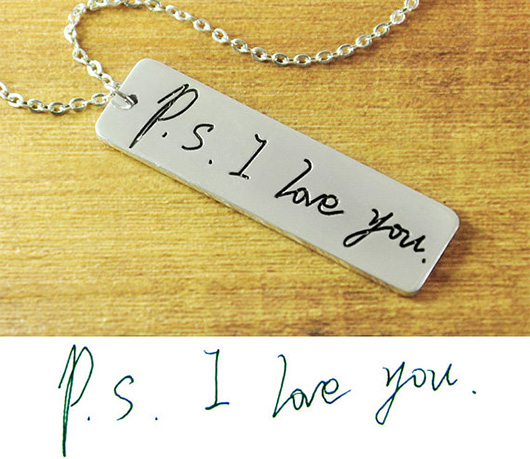 PS I love you neclace