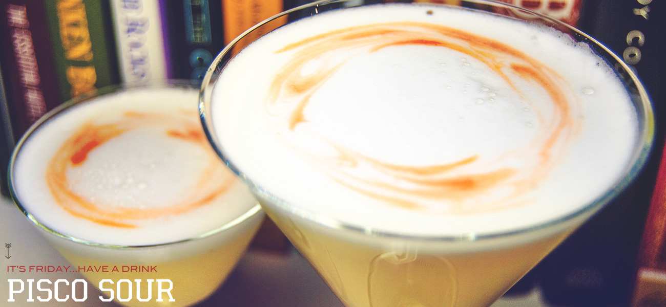 The Pisco Sour Cocktail Recipe: A Cool, Highly Aromatic Brandy Cocktail