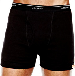 Jockey black boxer briefds