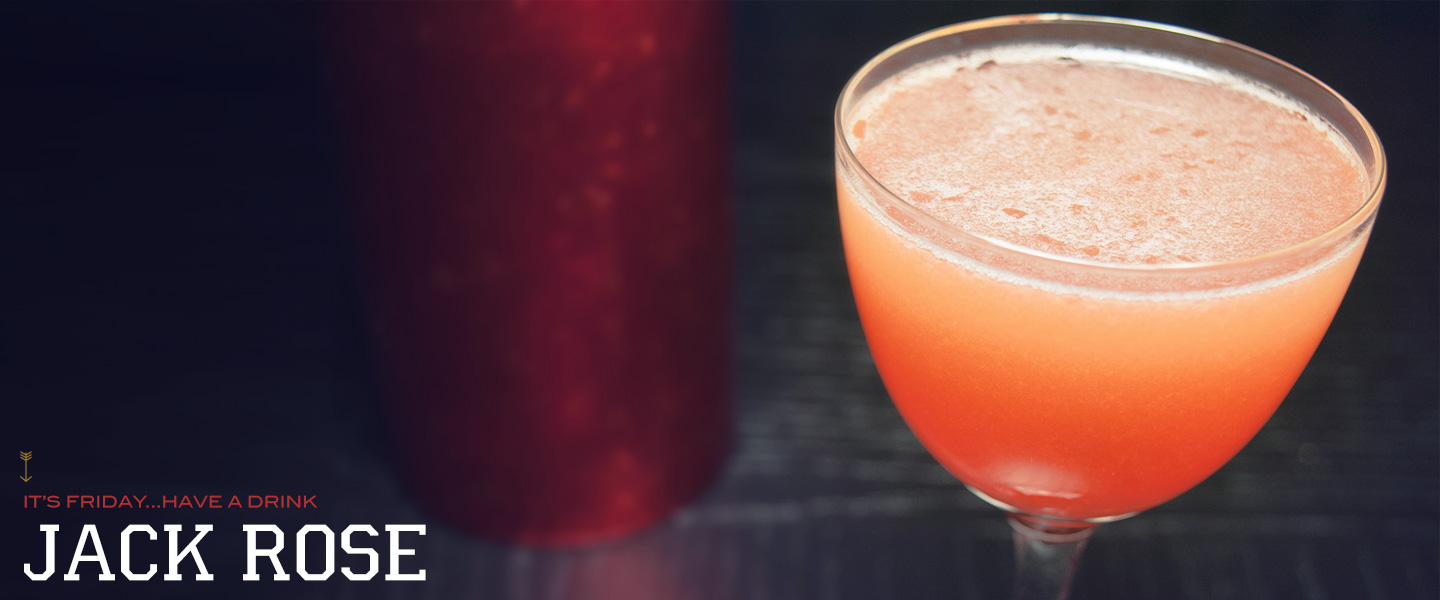 The Jack Rose Cocktail Recipe: A Juicy Brandy Craft Cocktail