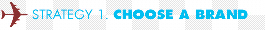 Strategy 1. Choose a Brand