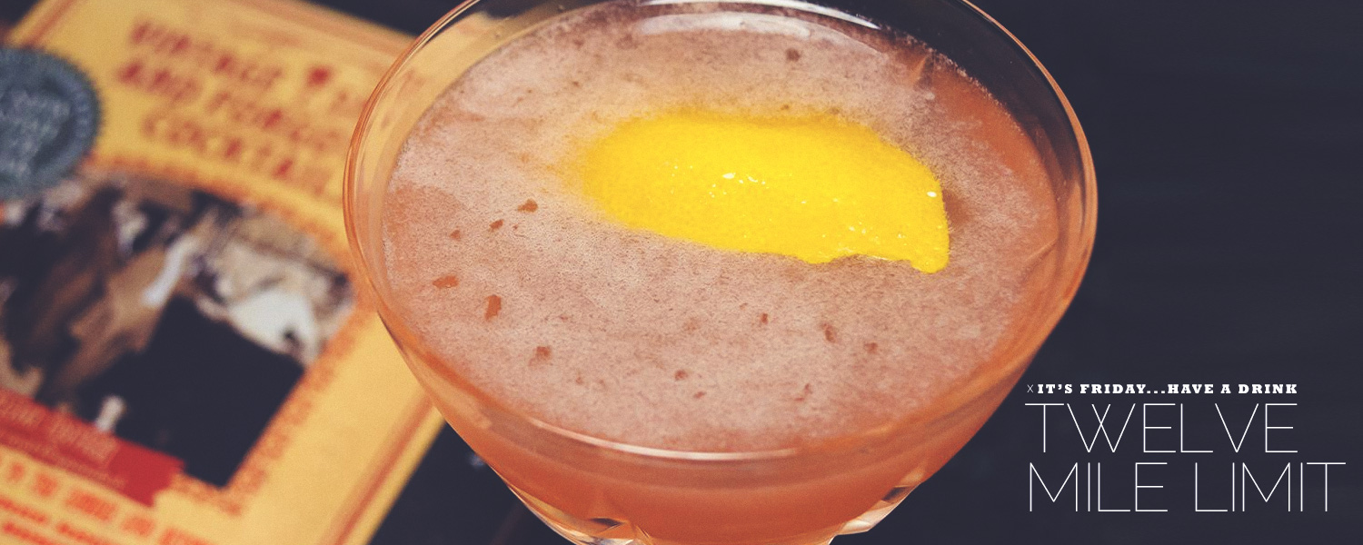 The Twelve Mile Limit Cocktail Recipe: A Smooth Triple Liquor Base Craft Cocktail