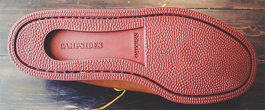 blucher moc pebble sole