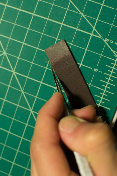 How to make a leather watch strap