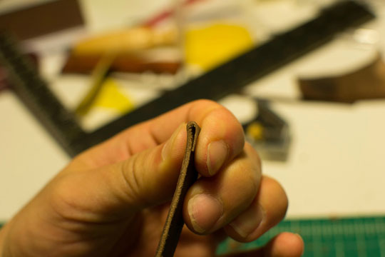 How to make a leather watch strap