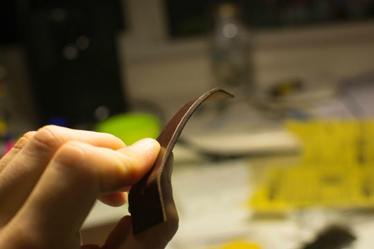 How to make a leather watch strap