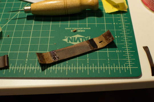 How to make a leather watch strap