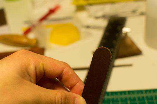 How to make a leather watch strap