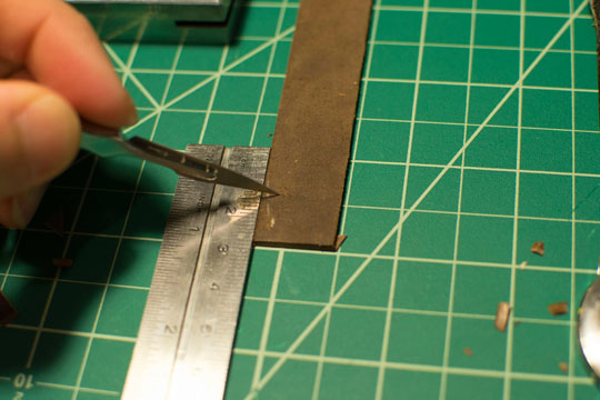 How to make a leather watch strap