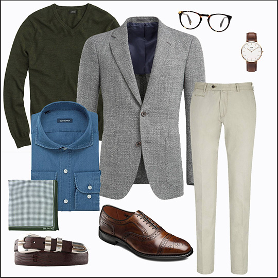 Style Essentials: The Gray Sportcoat 5 Looks Business Casual
