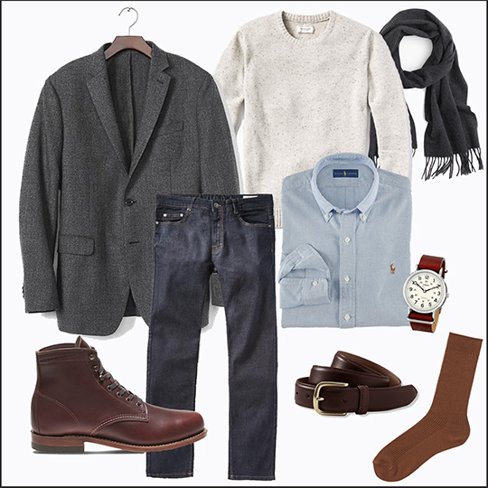 Style Essentials: The Gray Sportcoat 5 Looks Smart Casual