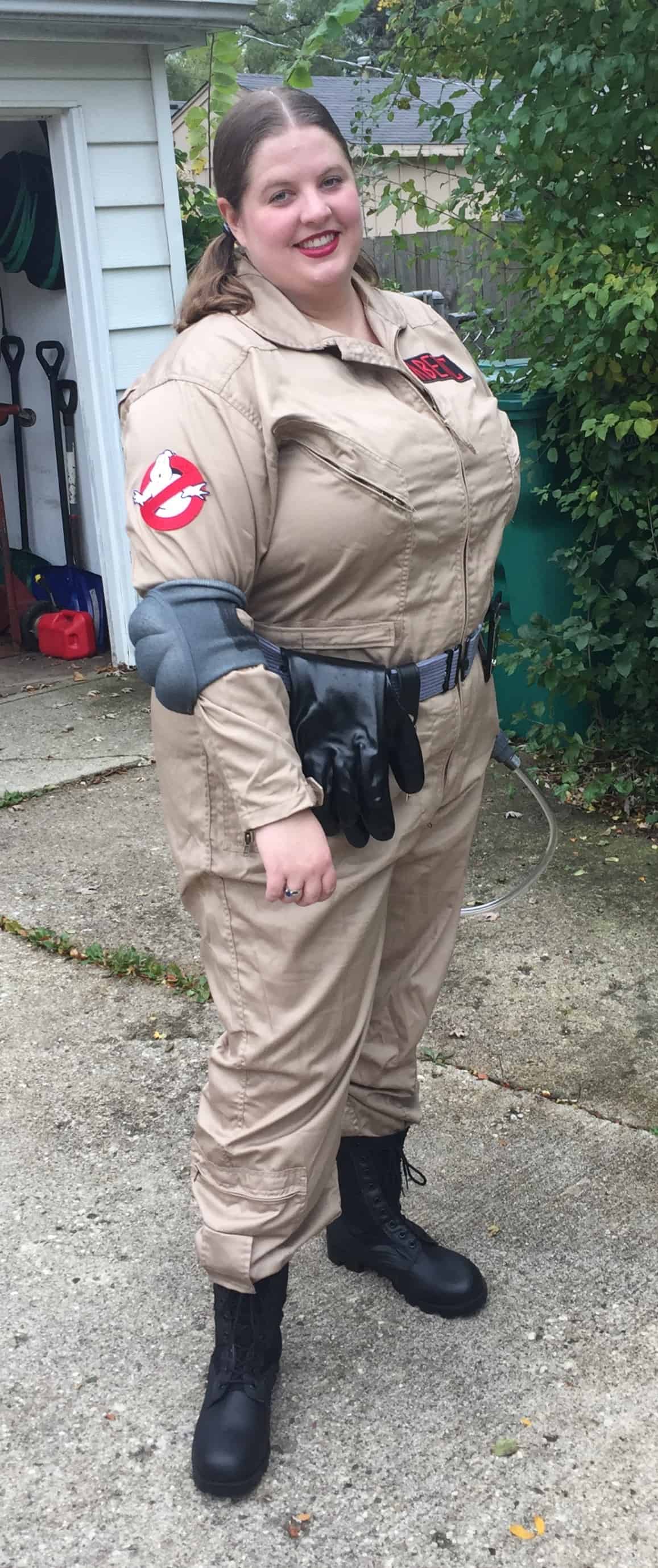 Primer reader Jamie's costume turned out perfect