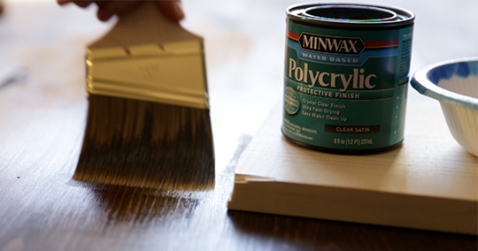 How to apply polyurethane