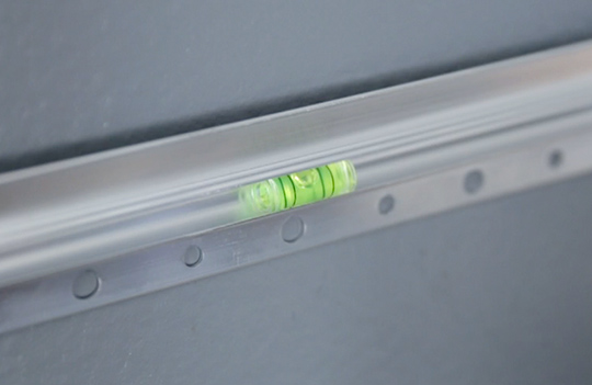 Hangman System level DIY Headboard