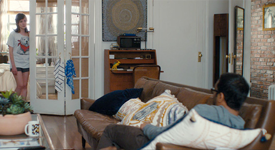 Master of none living room couch