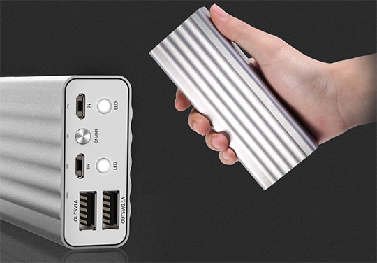 EDC silver hard drive