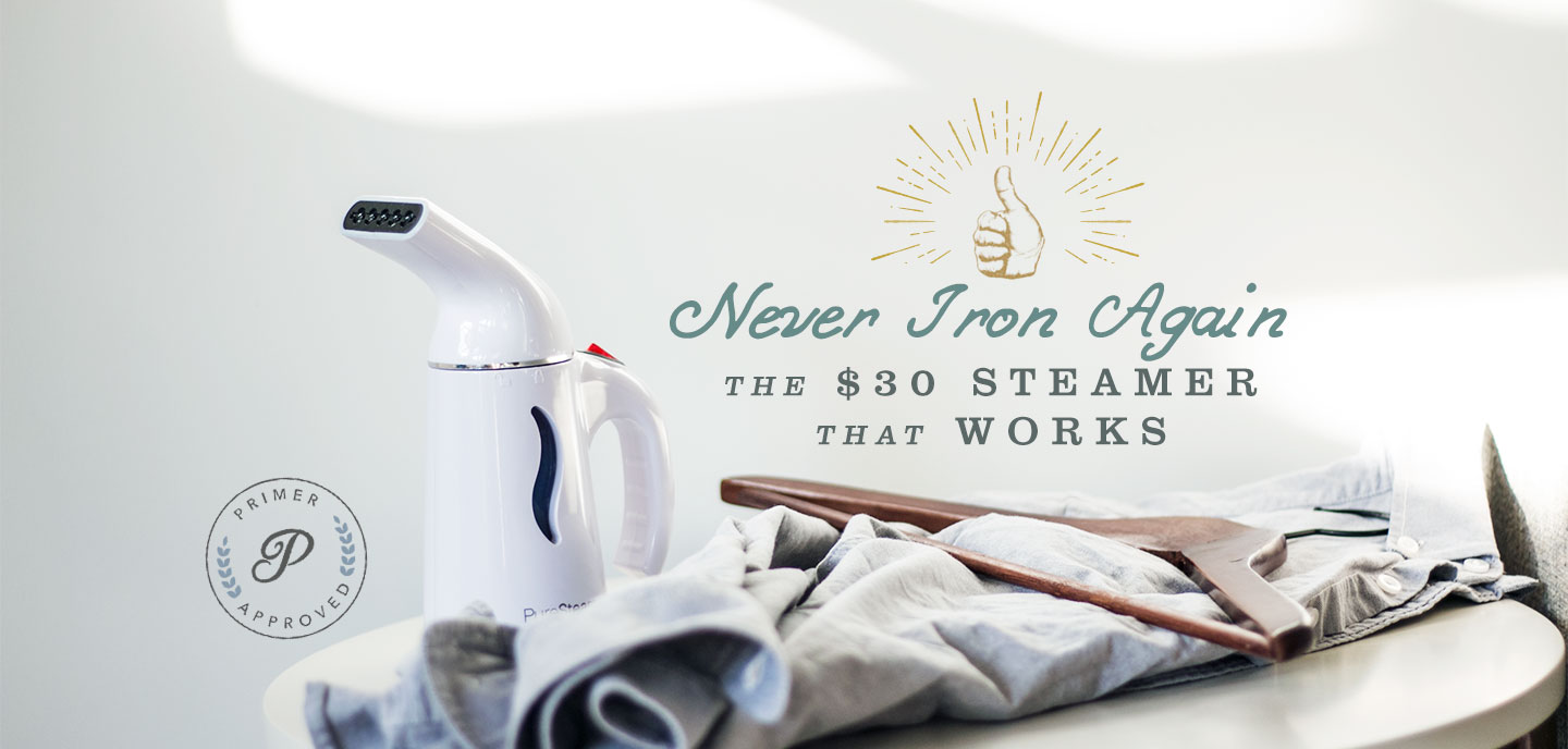 Never Iron Again: The $30 Steamer That Works