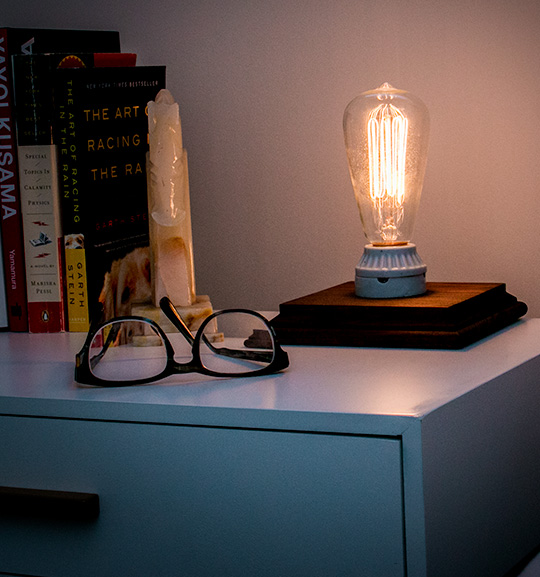 DIY Edison Bulb Table Lamp