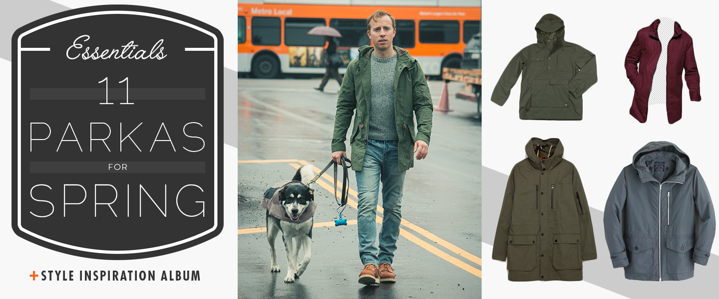 Essentials: 11 Parkas for Spring
