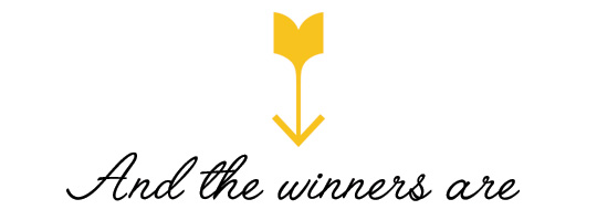 Down arrow - and the winner is