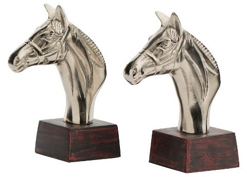 horse bookends