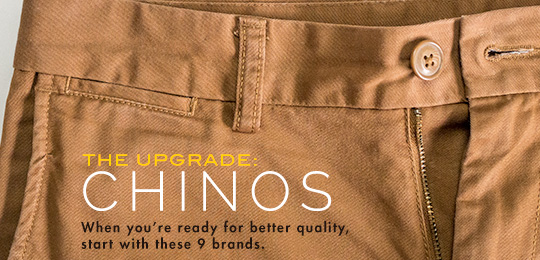 The Upgrade: Chinos